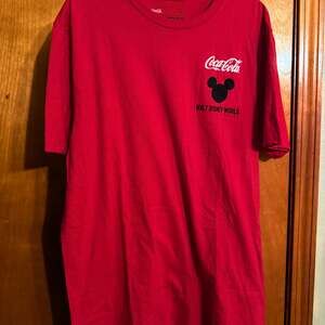 Vintage Coca-Cola Disney Mickey Mouse T-Shirt
